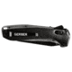 Gerber Highbrow Assist Open Folding Knife, Onyx Handle, Serrated Edge