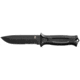 Gerber StrongArm Fixed Blade Knife, Black, Serrated, Black 31-002933