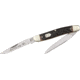 German Eye Muskrat Folding Knife,Twin Clip Blade, Jigged Bone Handle GEMB