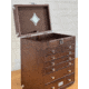 Gerstner 6-Drawer Collector's Chest Oak, GERT16D