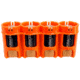 GG&amp;G Battery Caddy C,Pack of 4,Orange GGG-1485