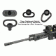 GG&amp;G M-LOK Quick Detach Sling Attachment, Black GGG-1798