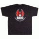 GG&amp;G Mens Short Sleeve Logo T-Shirt,Medium,Black GGG-7101