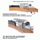 GG&amp;G Ruger Mini-14 Scope Mount, Silver, GGG-1519BD