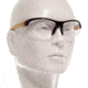 Girls With Guns Devotee Protective Shooting Safety Glasses, Gold/Brown Frame, Clear Lenses, One Size, 2371
