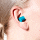 Girls With Guns Silencer Foam Ear Plugs, 32 dB NRR, ANSI S3.19 &amp; CE EN352-1 Hearing Protection Rated, 6-Pairs per Pack, Teal, One Size, 2389