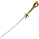 Gladius Two Dragons Katana, 27.5 unsharpened stainless blade, Imitation ivory handle, 56