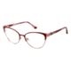 Glamour Editor's Pick 1019 Bifocal Prescription Eyeglasses - Frame BURGUNDY ROSE, Size 53/16mm GL101903