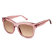 Glamour Editor's Pick GL2002 Sunglasses - Frame CRYSTAL BLUSH, Lens Color Brown Gradient, Size 52/19mm GL200203