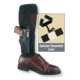 Gould &amp; Goodrich Gold Line Ankle Holster Plus Garter, Black, Fits KAHR 380, Left Hand B816-380LH