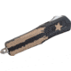 GLFA Smooth Spring Assisted OTF Knife, Smooth Blade, FDE and Black, 7&quot;, GL-KSM-SMT F-DST