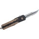 GLFA Smooth Spring Assisted OTF Knife, Smooth Blade, FDE and Black, 8&quot;, GL-KMD-SMT F-DST