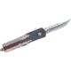 GLFA Smooth Spring Assisted OTF Knife, Smooth Blade, Red White and Blue, 8&quot;, GL-KMD-SMT F-AMF