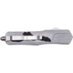 GLFA Smooth Spring Assisted OTF Knife, Smooth Blade, White and Black, 8&quot;, GL-KMD-SMT P-SNO