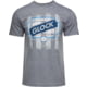 Glock Blue Line T-Shirt - Men's, Gray, Large, AP96207
