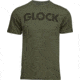 Glock Caliber Tee, Military Green Ringspun Cotton, Short Sleeve, Medium, AP96157