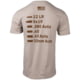 GLOCK OEM Caliber Tee, Short Sleeve, Medium, Tan and Brown AP96373