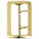 Gould &amp; Goodrich Duty Belt Buckle, Brass, Brass, 125-BR