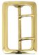 Gould & Goodrich Duty Belt Buckle, Brass, Brass, 125-BR