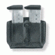 Gould &amp; Goodrich Double Magazine Case w/Paddle - Glock 17/19 &amp; Similar, Black, B831-4