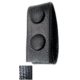 Gould &amp; Goodrich 4-Pack Belt Keepers, Double Snap, Place on Belt up to 2-1/4 in, Black Weave, L76-4W