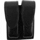 Gould &amp; Goodrich Double Magazine Case, Glock 17/19/22 &amp; Similar, Hidden Snap, Black, B629-7