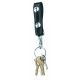 Gould &amp; Goodrich K-Force Key Strap, Nickel, Black, K122
