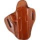 Gould &amp; Goodrich Open Top Two Slot Concealment OWB Belt Holster, 1911-Style/Para Ordnance P14 .40, Right Hand, Chestnut Brown, 800-194