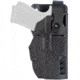 Gould &amp; Goodrich TELR X3000 Non-Light Bearing OWB Belt Holster, SIG Sauer P320 X5, No Hood, Off Duty/Belt Loop, Optic Capable, Left, Black, X3000-09MNO-5LH