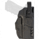 Gould &amp; Goodrich TELR X3000 Non-Light Bearing OWB Belt Holster, Glock 19, No Hood, Frame Paddle &amp; Belt Loop, Left Hand, Black, X3000-19N-5LH
