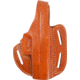 Gould &amp; Goodrich Three Slot Pancake Concealment OWB Belt Holster, Glock 19/23/32, Right Hand, Chestnut Brown, 803-G19