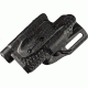 Gould &amp; Goodrich X-Calibur Holster, Right Hand, /w Mid-Ride Belt Loop, Black Weave, Fits GLOCK 17, 22, 19, 23, 34, 35, X1000-17W