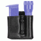 Gould &amp; Goodrich Flashlight/Mag Case Combo, Ruger 9mm &amp; Similar, Right Hand, Black, B860-3