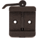 Gray Ops CNC Harris Throw Lever Arca Clamp, Black, GO-TLAHB