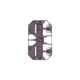 Gray Ops CNC Hunter Tripod Plate, Black, GO-HUNTPLATE