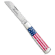 Great Eastern Cutlery GEC #49 Tidioute Freedom Liberty Pocket Knife Flag Acrylic 2.61" Satin, Blue/Red/White, 1095, adult, BHQ-139268