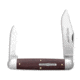 Great Eastern Cutlery GEC Tidioute Cutlery Purple Heart Wood Pocket Knife 3.7" Satin, Brown, 1095, adult, BHQ-228826