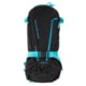 Grey Ghost Gear Apparition SBR Bag, Backpack, Can Fit a 10.5 or Shorter SBR, Solid Black with Cyan Zips, 27 Height Without Extended Bottom/33 Height With Extended Bottom X12WX4D GGPGTG5874-49-2D