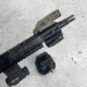Grey Man Tactical Locking Rifle Mount w/Raptor Picatinny, Black, 000028