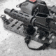 Grey Man Tactical Locking Rifle Mount w/Raptor Picatinny, Black, 000028