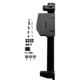 Grey Man Tactical Locking Rifle Rack Kit w/Raptor Rail Picatinny, LE Shield, Black, 000039
