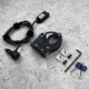 EDEMO Grey Man Tactical Locking Rifle Rack Kit w/SC-6, Standard Buttstock Cup Kit, Black, 000012, EDEMO1