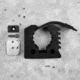 Grey Man Tactical RMP Backer Plate, QuickFist Original Clamp - Buffer Tube, Black, 000140