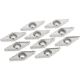 Grizzly Industrial 10 Inserts for Aluminum for T10453 T10454