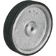 Grizzly Industrial 10in. Aluminum /Rubber Wheel For G1015 G9242
