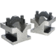 Grizzly Industrial 90 V-Blocks w/ Clamp Set - 4-1/8in. x 4-1/8in. x 3-1/16in. G5645