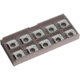 Grizzly Industrial Carbide Inserts SEMT for Cast-Iron, pk. of 10 H8360