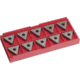 Grizzly Industrial Carbide Inserts TNMG for Cast-Iron, pk. of 10 H8331