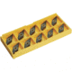 Grizzly Industrial Carbide Inserts VNMG for Aluminum, Cast-Iron, pk. of 10 H8348