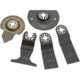 Grizzly Industrial Kit for Oscillating Multi-Tools, 5 pc. T27942